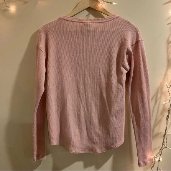 🔴VS PINK | Waffle Knit Top - Picture 2 of 5